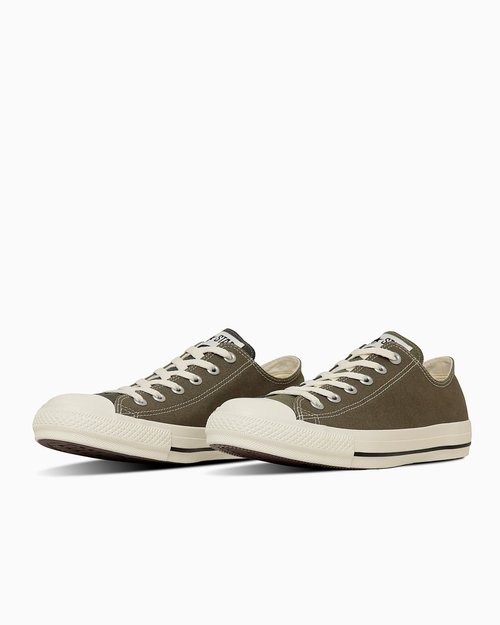 Converse All Star Tone Panel Ox Low Top Sneakers Olive - 31315851