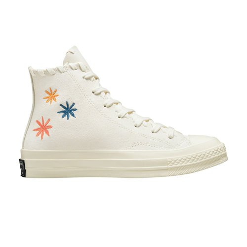Converse Chuck 70 High 'Embroidered Floral Egret' A04298C Solesense
