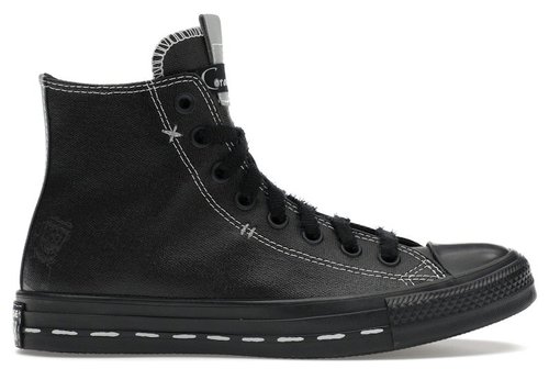 Coraline x Converse Chuck Taylor All Star High - Black/Fossilized - A12507C