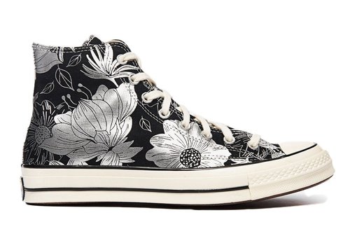 converse floral vintage