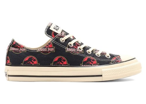 Converse Chuck Taylor All Star Aged LG Ox Jurassic Park All Over Print - Black - 31315580