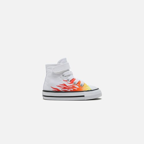 Converse Chuck Taylor All Star Archive Flame Hi - White/Enamel Red/Fresh Yellow - 366196F