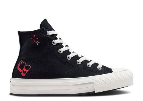 Converse Chuck Taylor All Star EVA Lift Platform High - Black/Vintage White - A09121C
