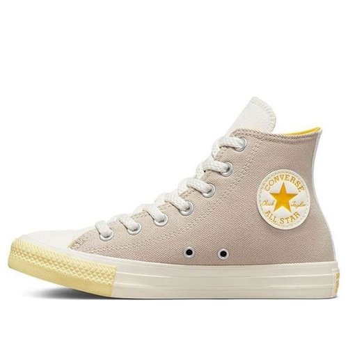 Gray and yellow converse sales