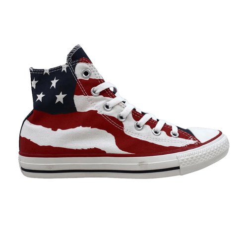 Converse Chuck Taylor All Star Hi | Multi-Color | Size 5.5 - Red/White/Blue - 148869F
