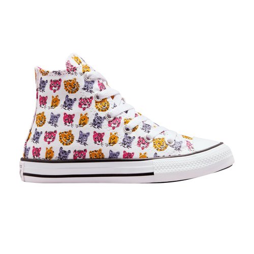 Converse Chuck Taylor All Star High - White/Prime Pink/Black - 671706F