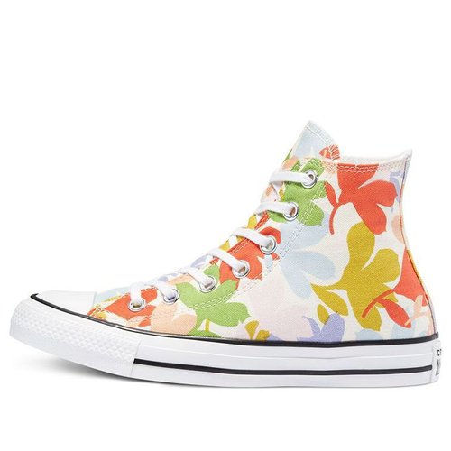 multi colored converse high tops