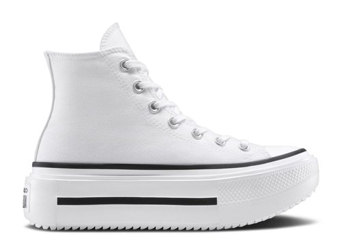 Converse Chuck Taylor All Star Lift Double Stack High - White/Black - A12976C