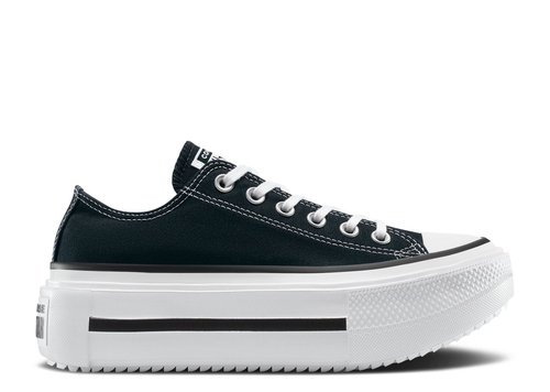 Converse Chuck Taylor All Star Lift Double Stack Low - Black/White - A15490C