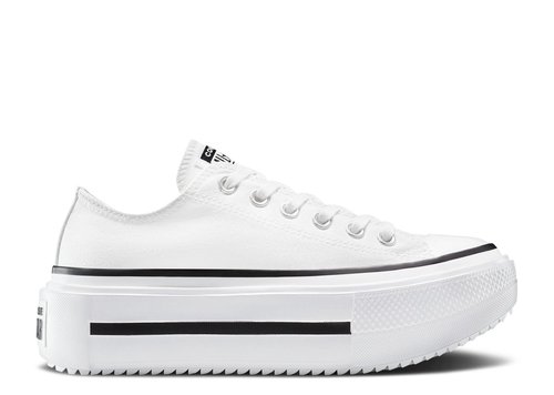 Converse Chuck Taylor All Star Lift Double Stack Low | Size 11.5 - White/Black/White - A15491C
