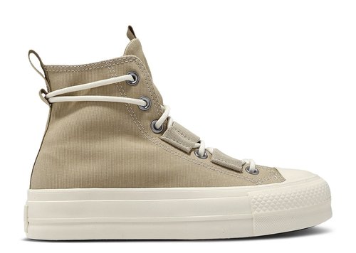 Converse Chuck Taylor All Star Lift Platform High - Nutty Granola/Egret/ - A06494C