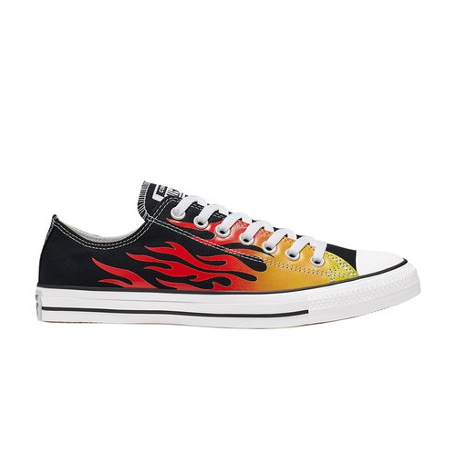 Converse Chuck Taylor All Star Low - Black/Enamel Red/Fresh Yellow - 166259C