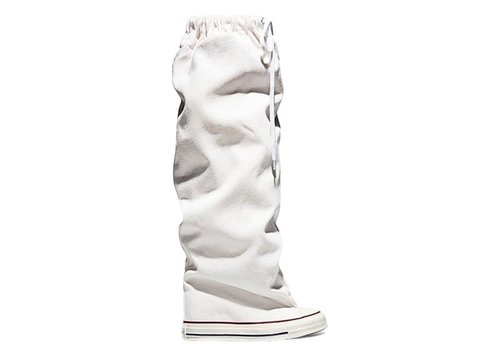 Converse Chuck Taylor All Star XXXHi Slouch Wedge Vaquera - White/Black/Egret - A17690C