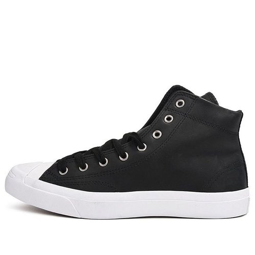 Converse Jack Purcell Hi Leather 'Black White' 157707C Solesense