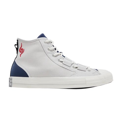 Converse Naruto Shippuden x Chuck Taylor All Star High - Egret/Navy Blue - A14839C