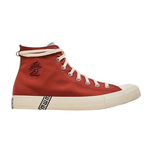 Converse Naruto Shippuden x Chuck Taylor All Star High | Red | Size 6 - Ritual Red/Natural Ivory/Black - A14838C