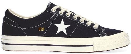 Converse One Star Canvas Ox Dover Street Market - Black/Egret - 162292C