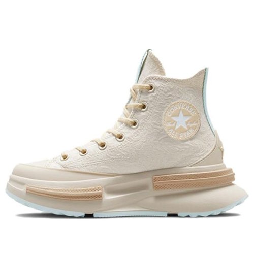 Converse Run Star Legacy CX Platform Swirl Jacquard - Natural Ivory/Aqua Mist - A03507C