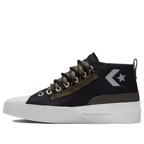 Converse Street Utility Unt1tl3d CS Canvas Black - Green - 171998C