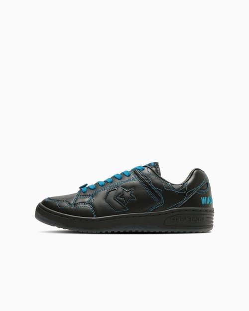 Converse Weapon OX Wind and Sea Collaboration Sneakers Black/Blue - 33702380