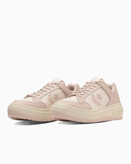 Converse Weapon Platforms Ox White Sneakers Off-White/Cream - 34201971