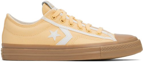 Converse Yellow Star Player 76 Tonal Low Top - Sun/Vintage White - A09822C