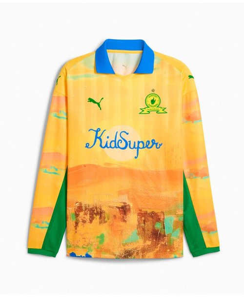 copy of PUMA X KIDSUPER PALMEIRAS RETRO JERSEY - Creamy Vanilla-Vine - 782750-22