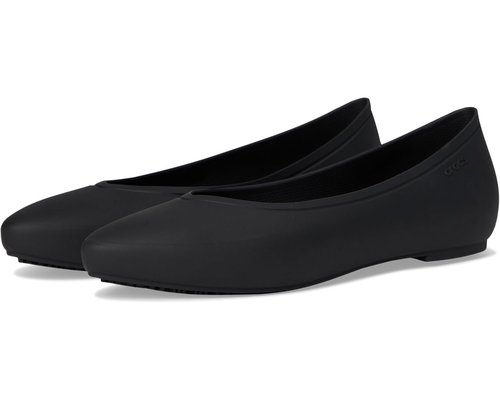 Crocs Work On the Clock Work Flats Flat - Black - 2.1156