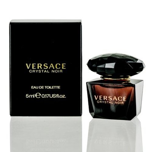Crystal Noir Versace EDT Mini 0.17 oz 5.0 ml - Black - 8018365-07103_2 OZ