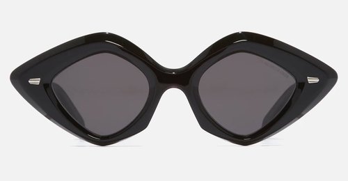 Cutler and Gross 9126 Black On Pink Sunglasses - CGSN-9126-48-01