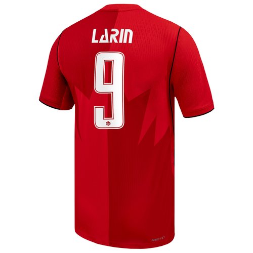Cyle Larin Canada Soccer 2026 Match Home Nike Dri-FIT ADV Soccer Jersey - Red - NN203945125-CAN