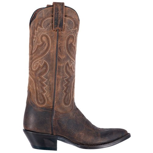 Dan Post Boots Marla Round Toe Pull On Cowboy Boots - Brown - DP.3571