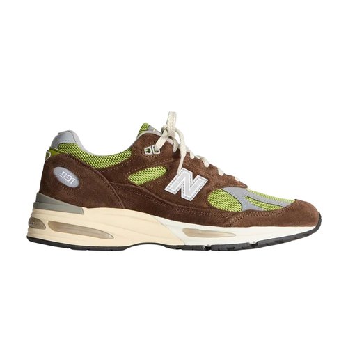 Daniëlle Cathari x Kith x New Balance 991v2 Made In UK - Chocolate Brown/Pistachio - U991CK2