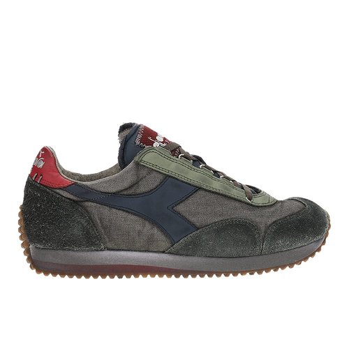 Diadora Equipe H Dirty Stone Wash Evo Lace Up - Black - 174736-75122