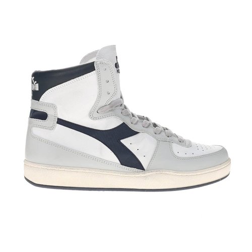 Diadora MI Basket Used High Top - Grey/White - 158569-C4157