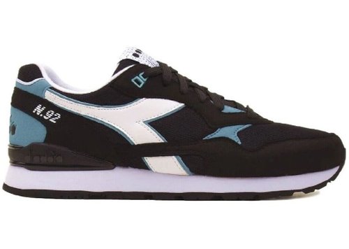 Diadora N.92 - Black/Dusty Blue/White - 101.173169-D1185