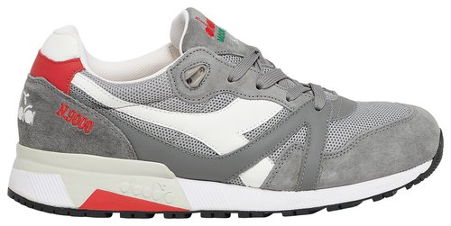 Diadora N9000 Made in Italy - Storm Grey/Red/White - 501.177690-75069