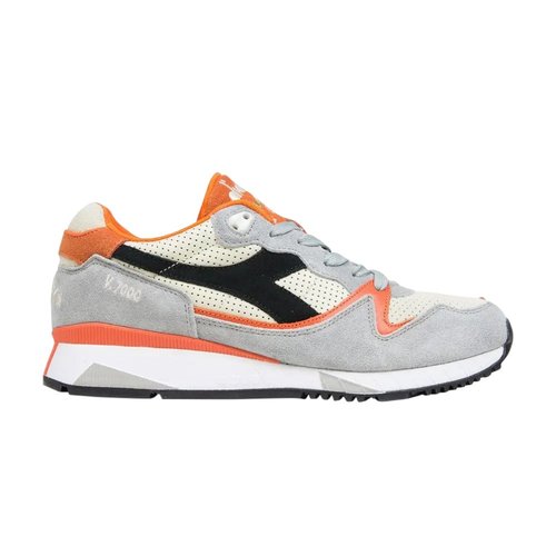 Diadora V7000 Premium - Paloma Grey/Black/Orange - 501.161998-01-C6124