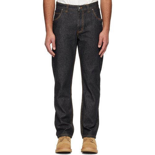 Dime Black Straight Jeans - Black Washed - DIMEHO2518BLK