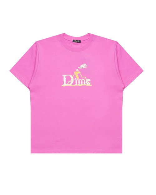 Dime Classic Lightbright T-Shirt - Pink/Rosa - DIME2SP2548PIN