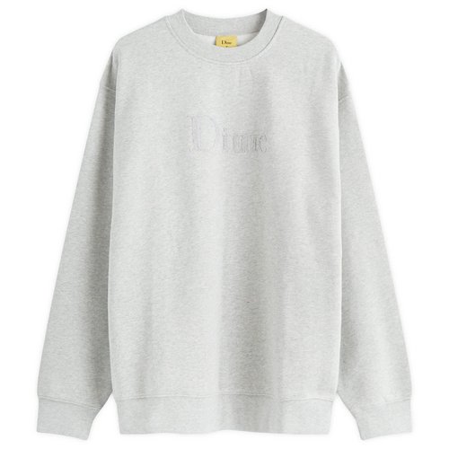 Dime Classic Logo Sweatshirt - Heather Grey - DIMESU2423GRY