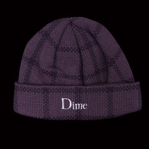 Dime Classic Plaid Beanie - DIMES031PUBL