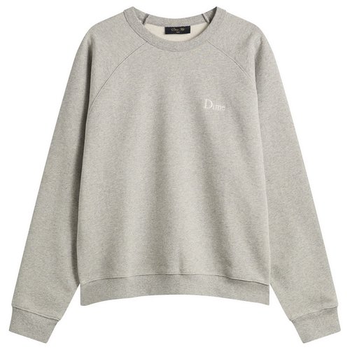 Dime Classic Small Logo Crewneck - Heather Gray - DIMESP2642GRY