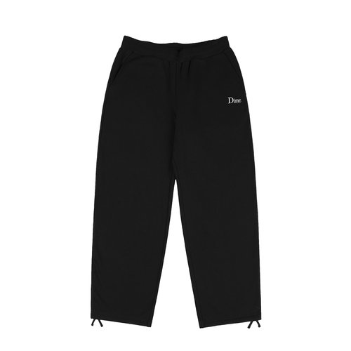 Dime Classic Small Logo Sweatpants - DIMESP2644BLK
