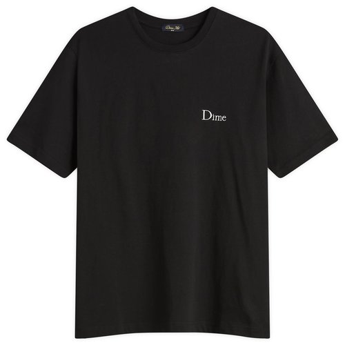 Dime Classic Small Logo T-Shirt - Black - DIMESP2643BLK