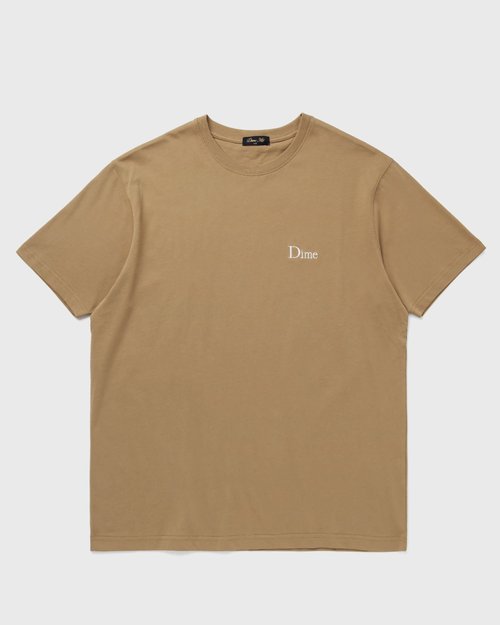 Dime Classic Small Logo T-Shirt - DIMESP2643TAN