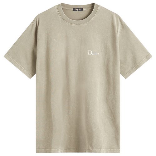 Dime Classic Small Logo T-Shirt - Faded Cement - DIME2SP2536CEM