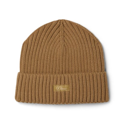 Dime Cursive Rib Beanie - DIMEFA2528COF