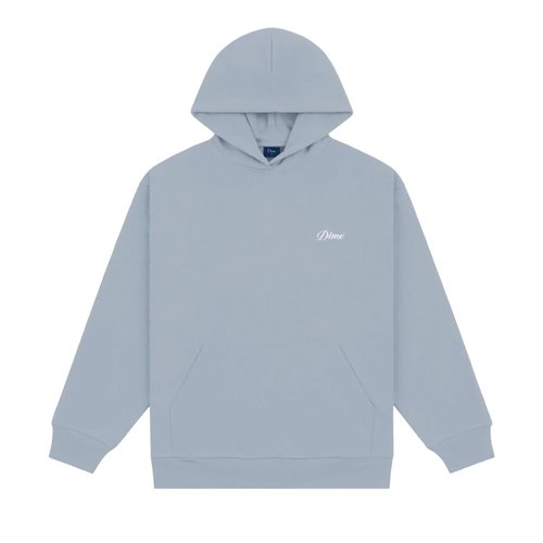 Dime Cursive Small Logo Hoodie - DIMESU2537BLU