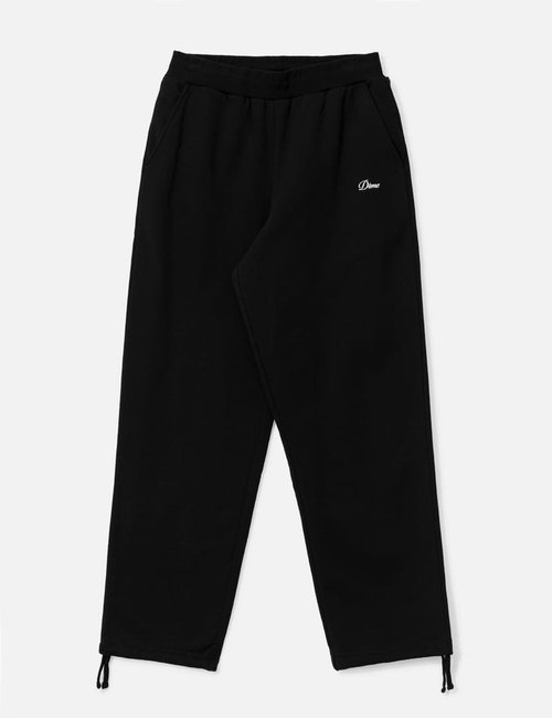 Dime Cursive Small Logo Sweatpants - Black